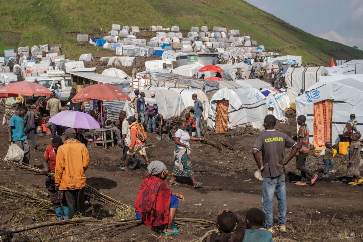 -Millions of people are displaced, with women and children being the majority in the camps